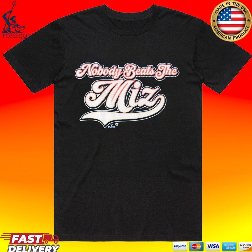 Jacob Misiorowski Nobody Beats The Miz - Adult & Kids T-Shirts, Sweatshirts & Hoodies apparel design preview 1