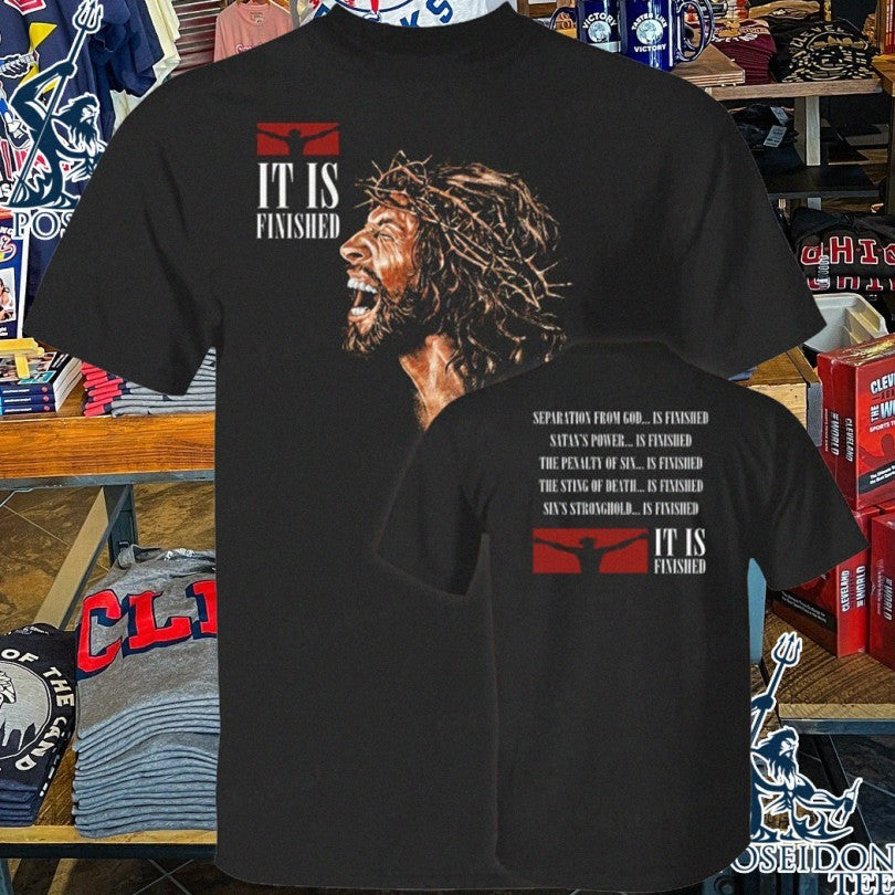 Jalen Williams Wear It Is Finished Jesus - Adult & Kids T-Shirts, Sweatshirts & Hoodies apparel design preview 1