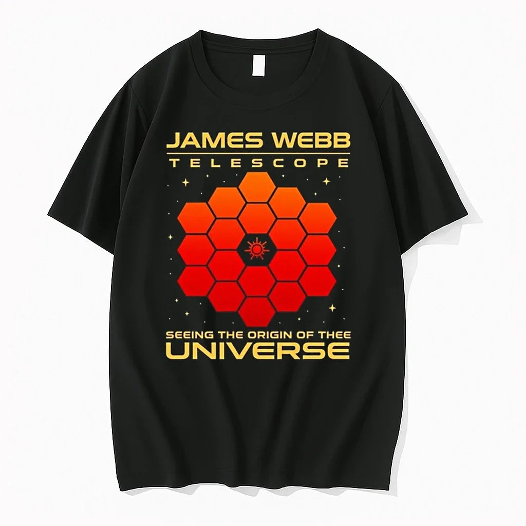James Webb Telescope Seeing The Origin Of Universe 0 - Adult & Kids T-Shirts, Sweatshirts & Hoodies apparel design preview 1
