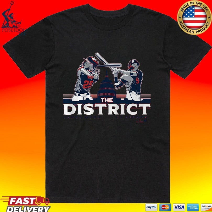James Wood Cj Abrams The District - Adult & Kids T-Shirts, Sweatshirts & Hoodies apparel design preview 1