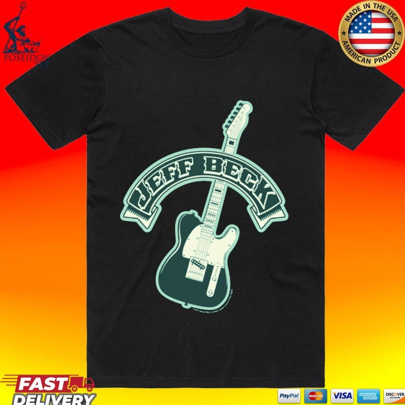 Jeff Beck Wind Guitar - Adult & Kids T-Shirts, Sweatshirts & Hoodies apparel design preview 1