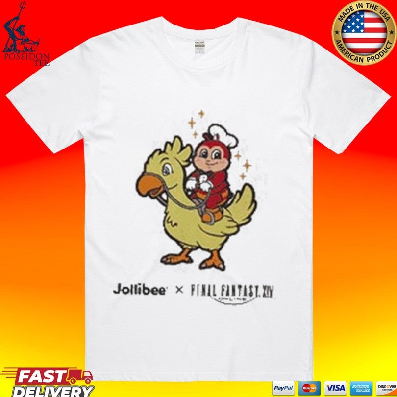 Jollibee X Final Fantasy Xiv - Adult & Kids T-Shirts, Sweatshirts & Hoodies apparel design preview 1
