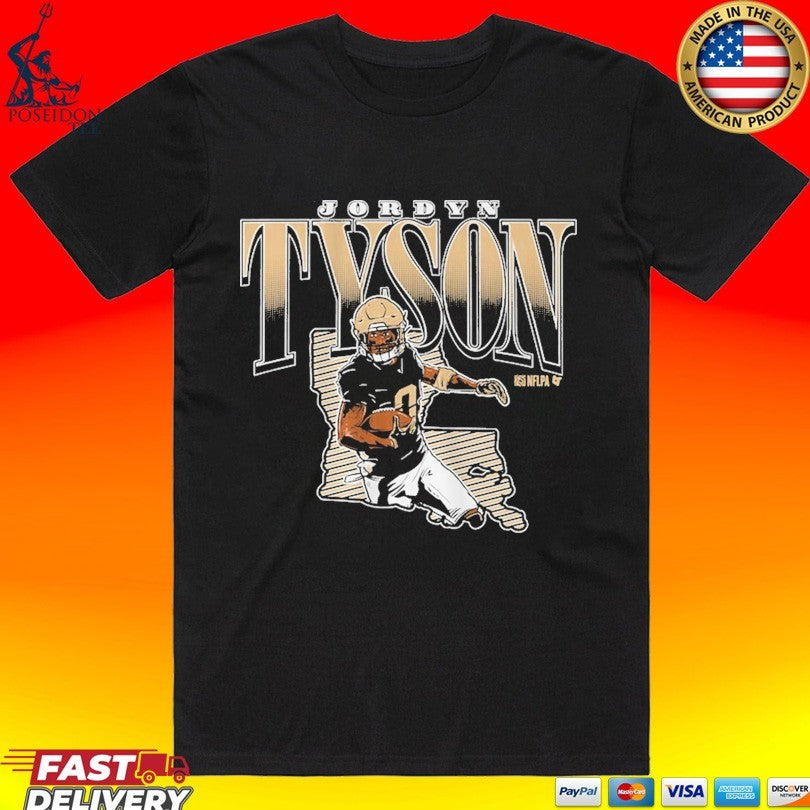 Jordyn Tyson State Star Remix - Adult & Kids T-Shirts, Sweatshirts & Hoodies apparel design preview 1