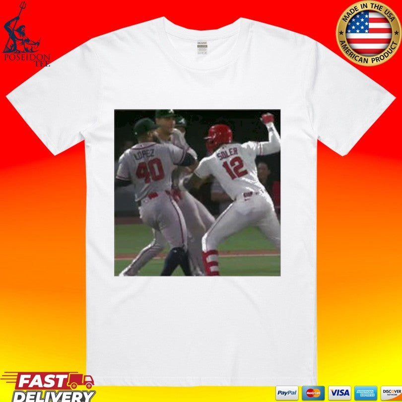 Jorge Soler And Reynaldo Lopez Powerful Punches - Adult & Kids T-Shirts, Sweatshirts & Hoodies apparel design preview 1