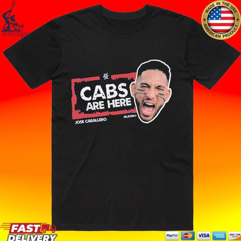 Jose Caballero Cabs Are Here - Adult & Kids T-Shirts, Sweatshirts & Hoodies apparel design preview 1