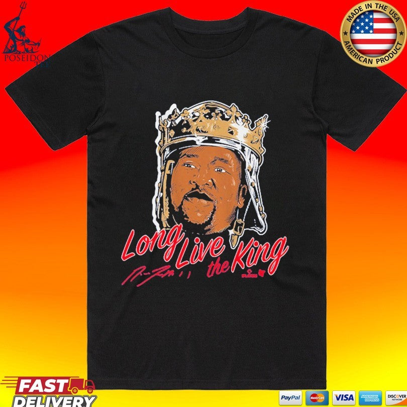 Jose Ramirez Long Live The King - Adult & Kids T-Shirts, Sweatshirts & Hoodies apparel design preview 1