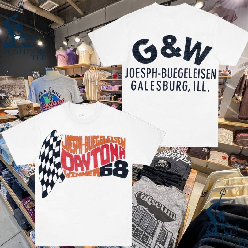 Joseph Buegeleisen Daytona Winner 68 - Adult & Kids T-Shirts, Sweatshirts & Hoodies apparel design preview 1