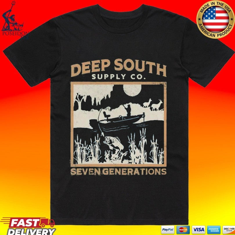 Josh Turner Deep South Supply Co Seven Generations - Adult & Kids T-Shirts, Sweatshirts & Hoodies apparel design preview 1