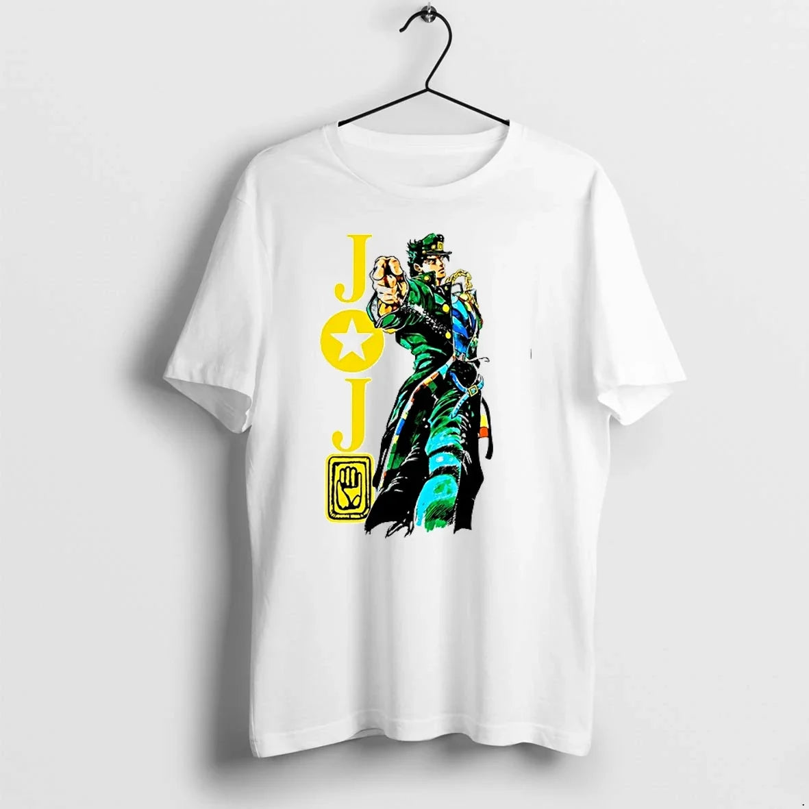 Jotaro Kujo Anime Cartoon 0 Sweater - Adult & Kids T-Shirts, Sweatshirts & Hoodies apparel design preview 1