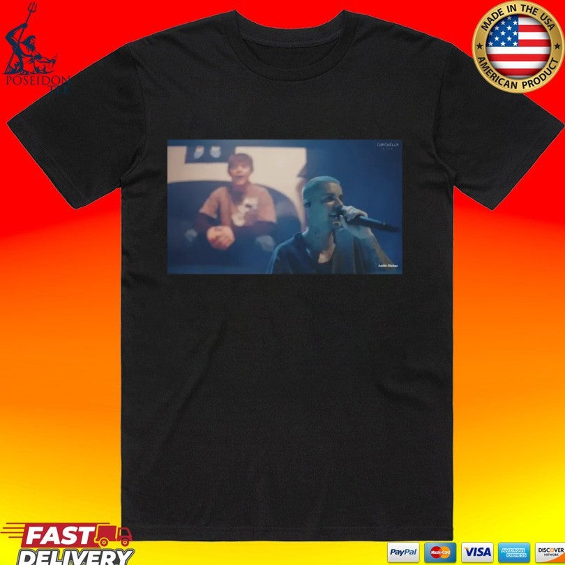 Justin Bieber Coachella Performance - Adult & Kids T-Shirts, Sweatshirts & Hoodies apparel design preview 1