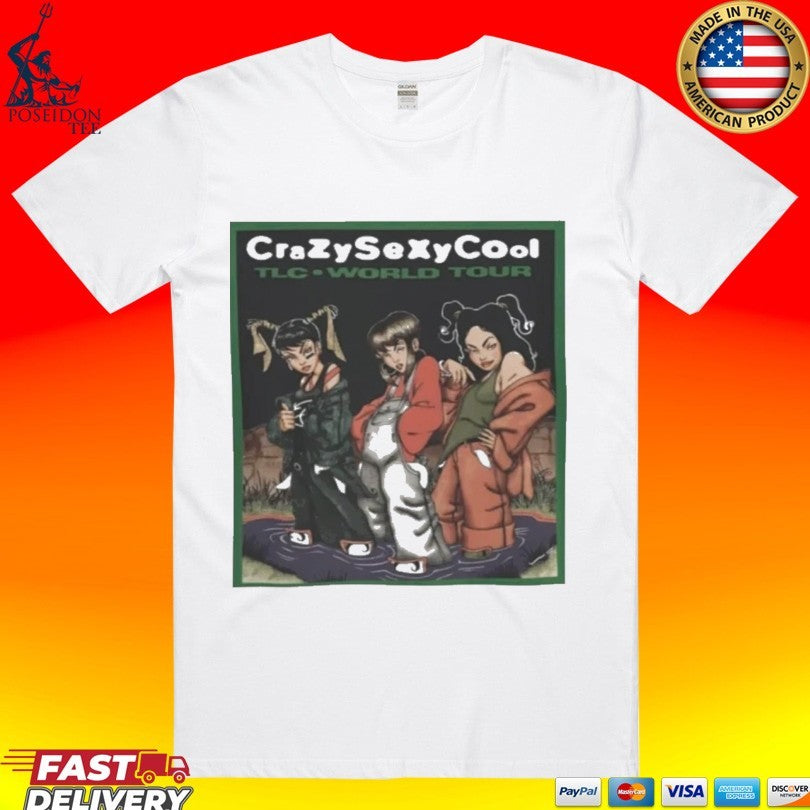 Justin Bieber Crazy Sexy Cool TLC World Tour - Adult & Kids T-Shirts, Sweatshirts & Hoodies apparel design preview 1