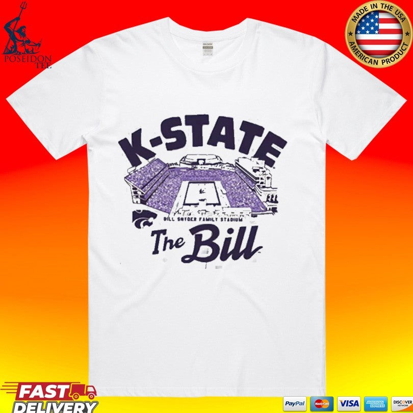 K-State Wildcats Bill Snyder Family Stadium Rally The - Adult & Kids T-Shirts, Sweatshirts & Hoodies apparel design preview 1