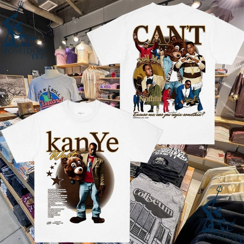Kanye West Ye Can't Tell Me Nothing - Adult & Kids T-Shirts, Sweatshirts & Hoodies apparel design preview 1