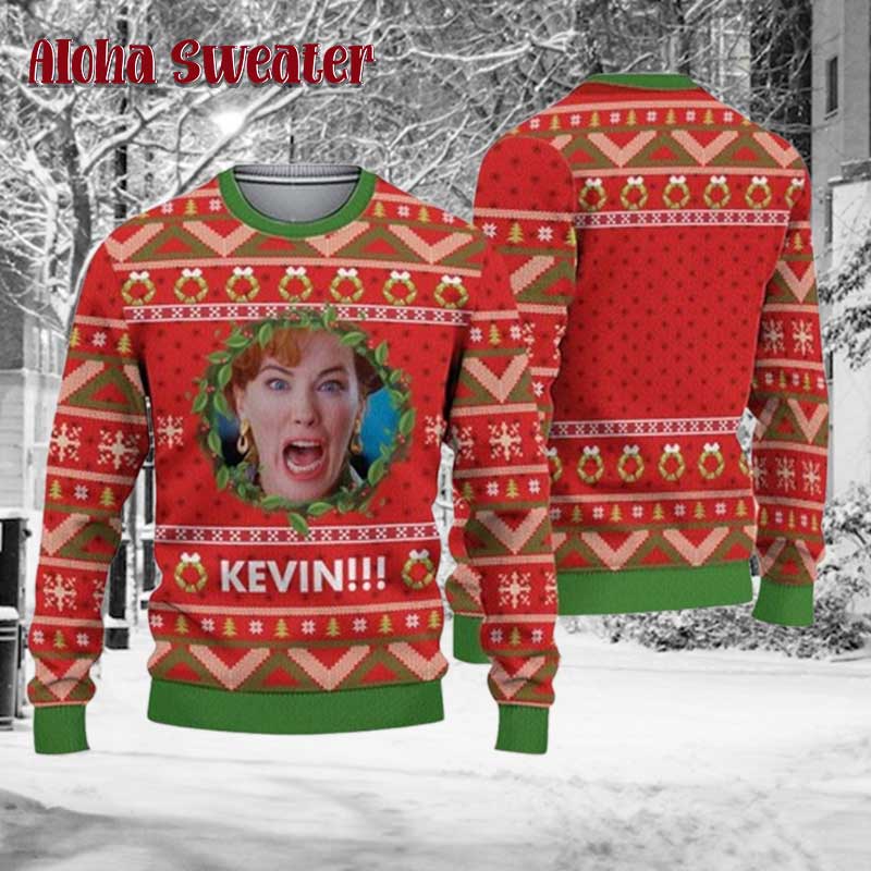 Keep The Change Home Alone Ugly Christmas Sweater - Holiday Gift product image 2