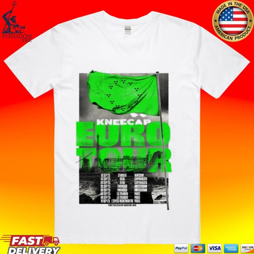 Kneecap Euro Tour - Adult & Kids T-Shirts, Sweatshirts & Hoodies apparel design preview 1
