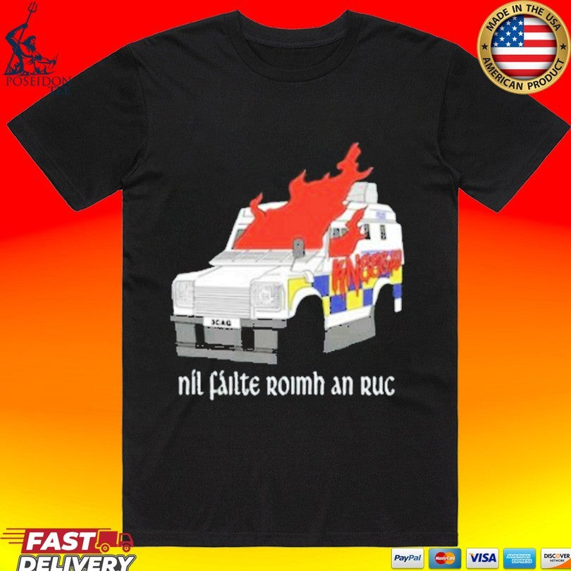 Kneecap Merch Ruc Not Welcome - Adult & Kids T-Shirts, Sweatshirts & Hoodies apparel design preview 1