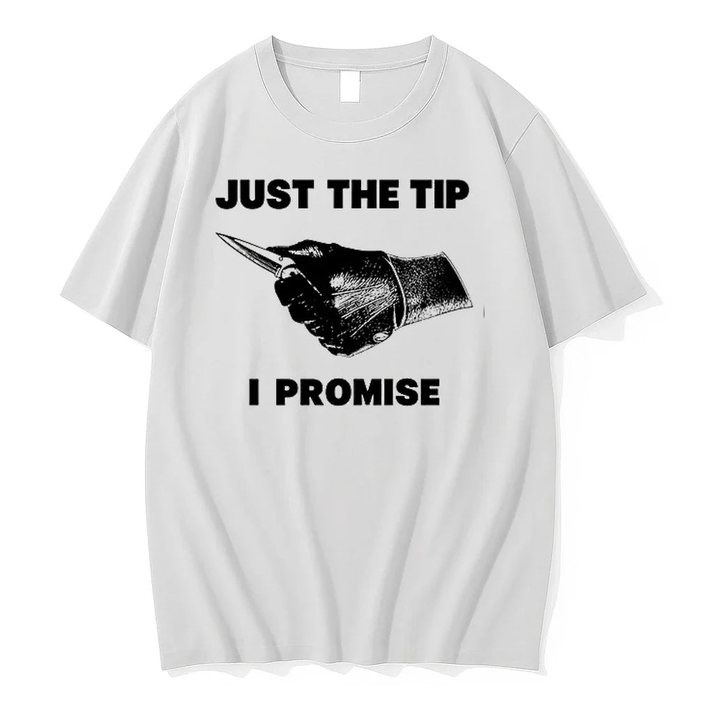 Knife Sharp Just The Tip I Promise 0 Sweater - Adult & Kids T-Shirts, Sweatshirts & Hoodies apparel design preview 1