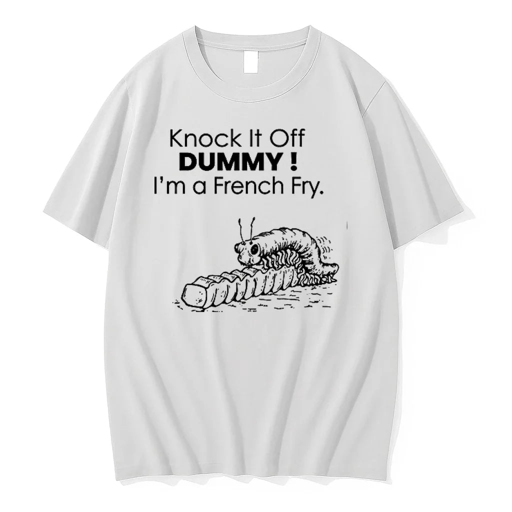 Knock It Off Dummy Im A French Fry 0 Sweater - Adult & Kids T-Shirts, Sweatshirts & Hoodies apparel design preview 1
