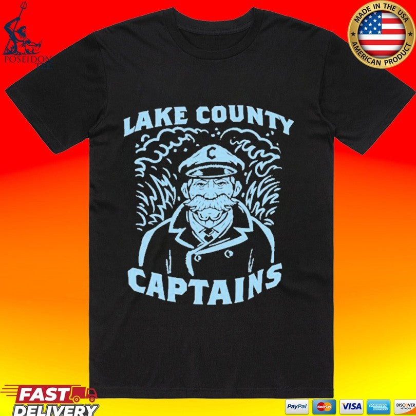Lake County Captains Apr 5 2026 Opening Series - Adult & Kids T-Shirts, Sweatshirts & Hoodies apparel design preview 1