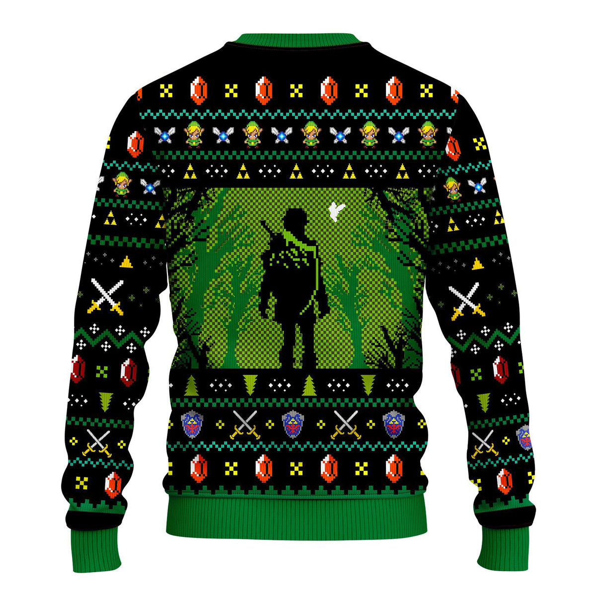 Legend of Zelda 3D Ugly Christmas Sweater - Holiday Gift product image 2
