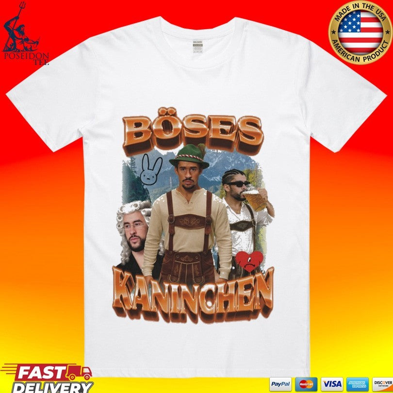 Letzteshemd Boses Kaninchen - Adult & Kids T-Shirts, Sweatshirts & Hoodies apparel design preview 1