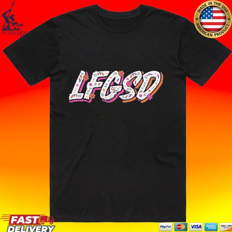 Lfgsd Let's F'ing Go San Diego - Adult & Kids T-Shirts, Sweatshirts & Hoodies apparel design preview 1