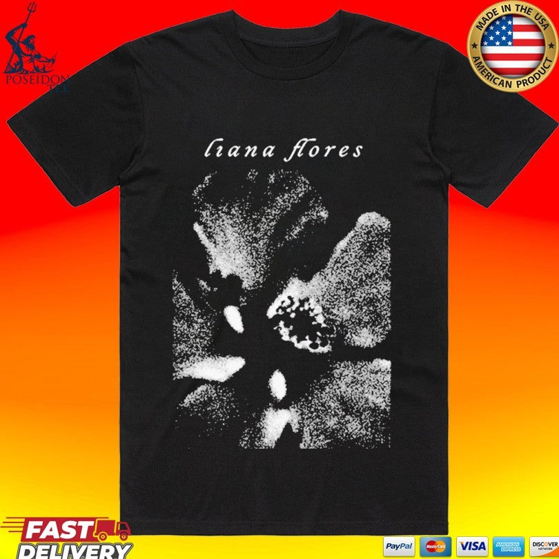 Liana Flores Flower Photo - Adult & Kids T-Shirts, Sweatshirts & Hoodies apparel design preview 1
