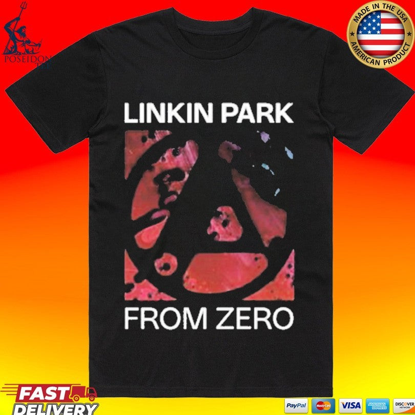 Linkin Park From Zero Texture - Adult & Kids T-Shirts, Sweatshirts & Hoodies apparel design preview 1