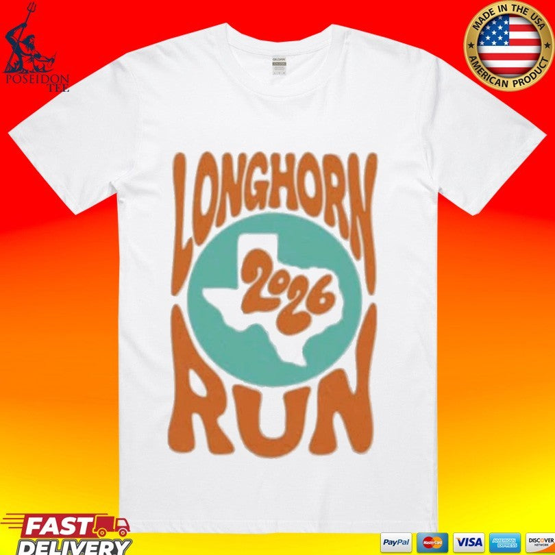 Longhorn Run 2026 - Adult & Kids T-Shirts, Sweatshirts & Hoodies apparel design preview 1