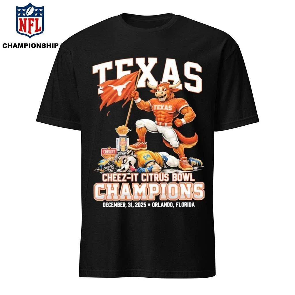 Longhorns Football 2025 Citrus Bowl Champions - Adult & Kids T-Shirts, Sweatshirts & Hoodies apparel design preview 1
