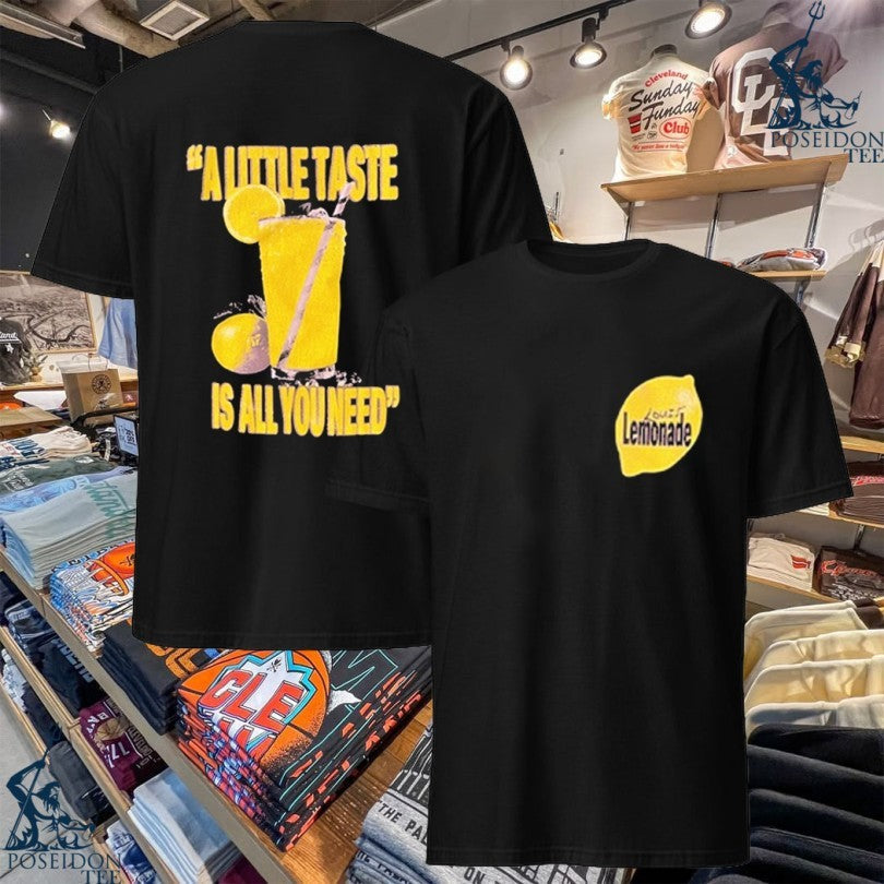 Louis Tomlinson Lemonade A Little Taste Is All You - Adult & Kids T-Shirts, Sweatshirts & Hoodies apparel design preview 1
