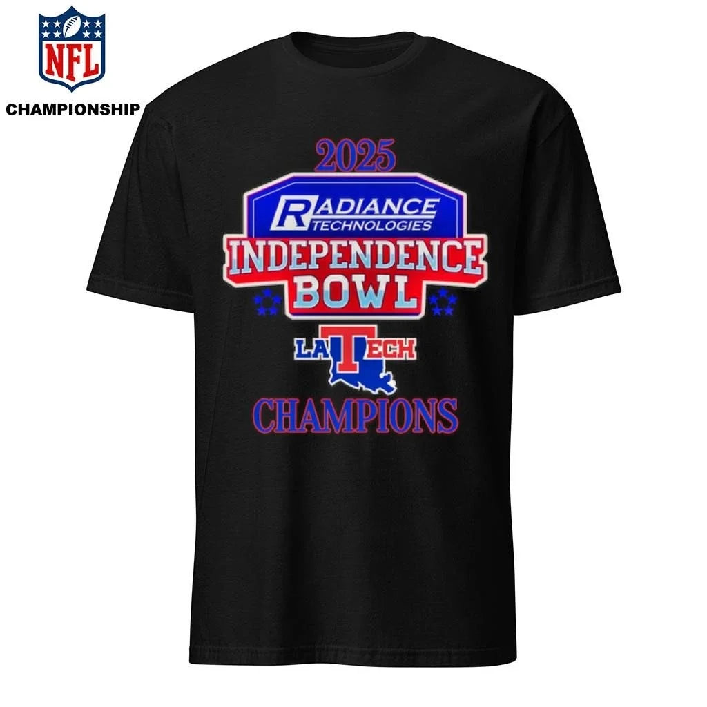 Louisiana Tech University 2025 Independence Bowl - Adult & Kids T-Shirts, Sweatshirts & Hoodies apparel design preview 1