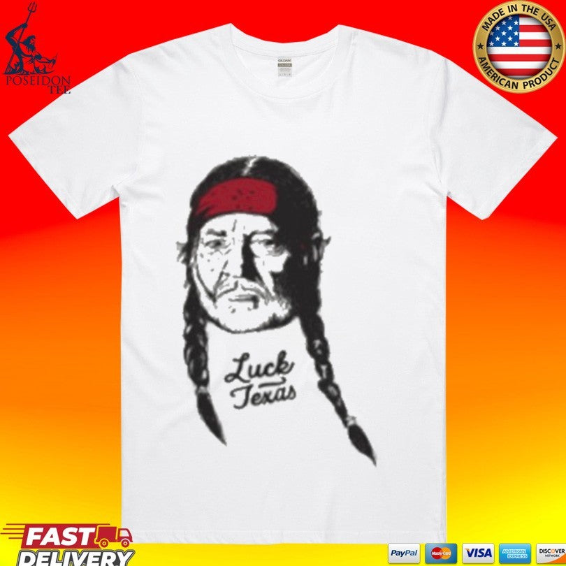 Luck Reunion Jungmaven X Willie - Adult & Kids T-Shirts, Sweatshirts & Hoodies apparel design preview 1