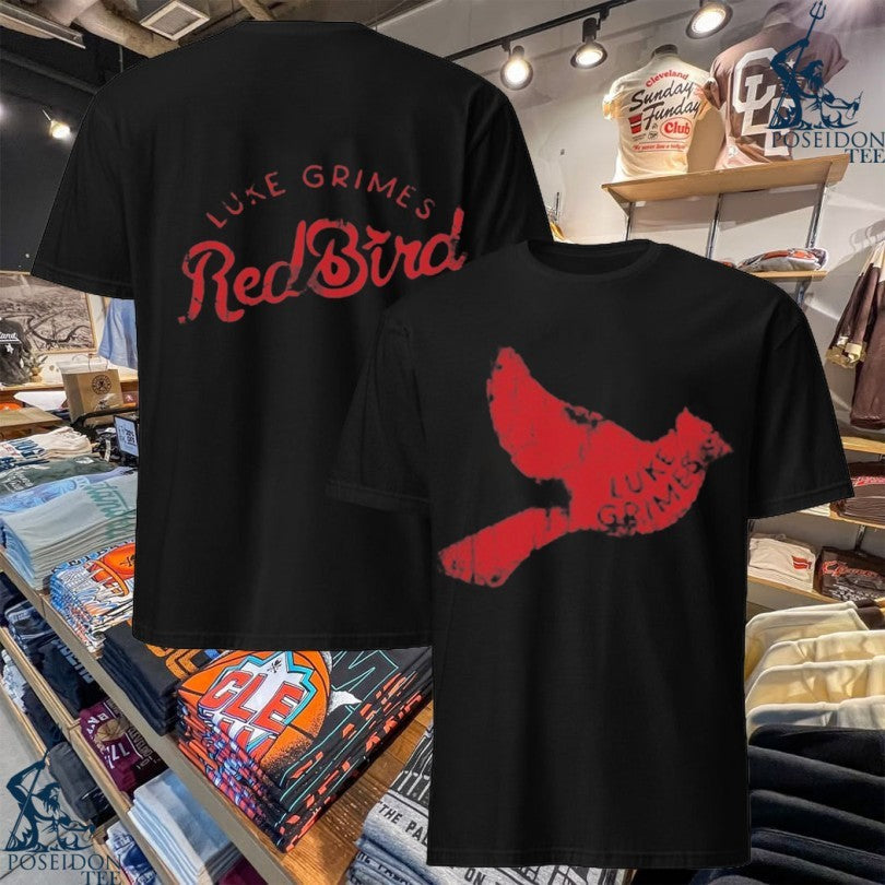 Luke Grimes Red Bird Pigment - Adult & Kids T-Shirts, Sweatshirts & Hoodies apparel design preview 1