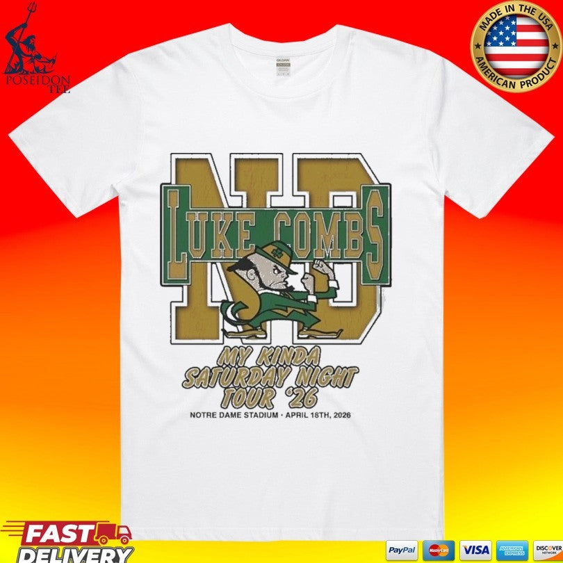 Lukecombs Exclusive Notre Dame - Adult & Kids T-Shirts, Sweatshirts & Hoodies apparel design preview 1