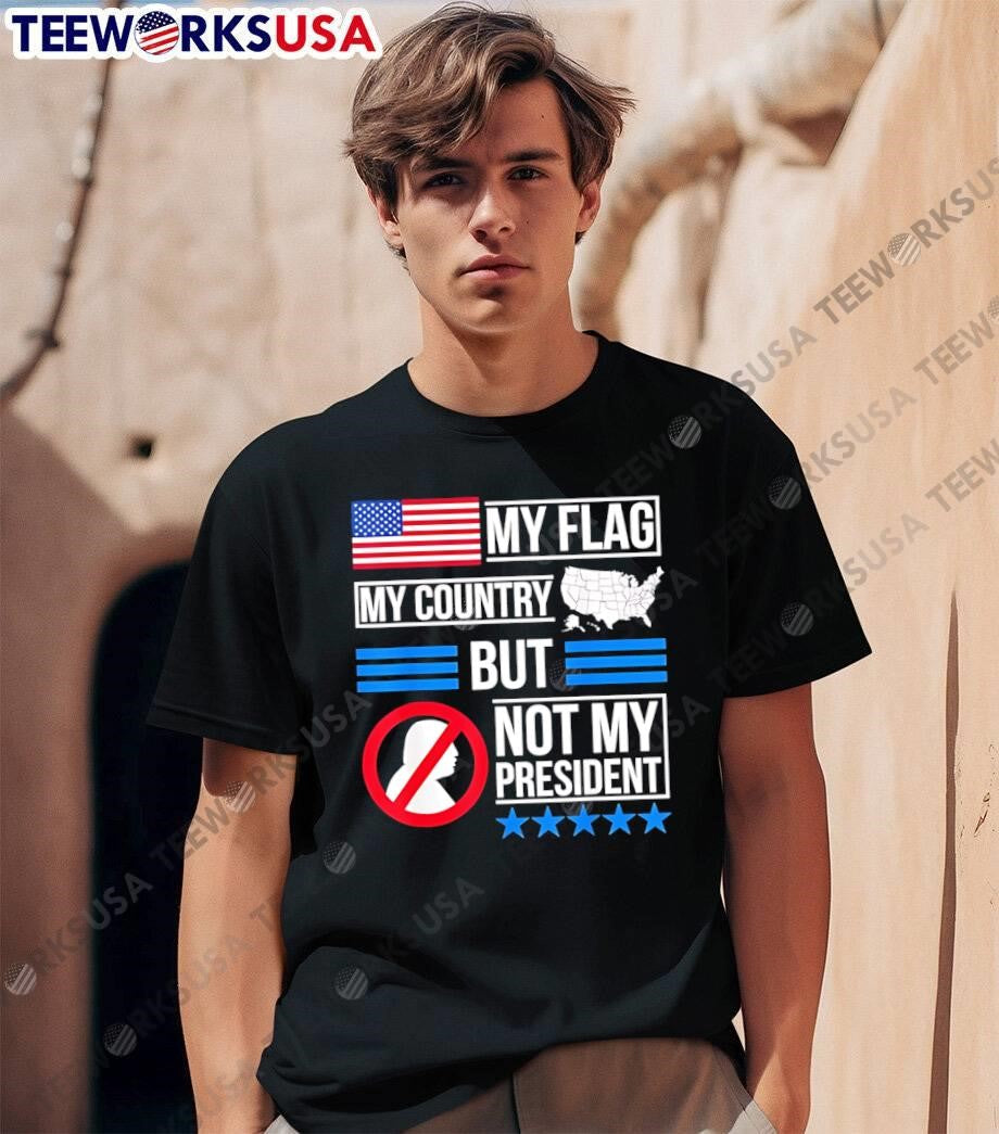 American Patriot Apparel My Flag Country but Not - Adult & Kids T-Shirts, Sweatshirts & Hoodies apparel design preview 1