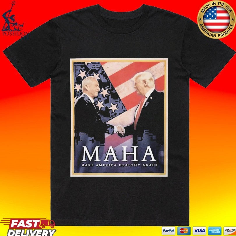 Maha Make America Healthy Again - Adult & Kids T-Shirts, Sweatshirts & Hoodies apparel design preview 1