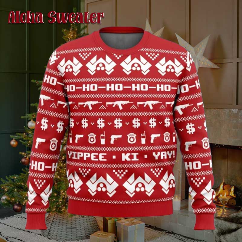 Mcclane Winter Die Hard Ugly Christmas Sweater - Gift Idea product image