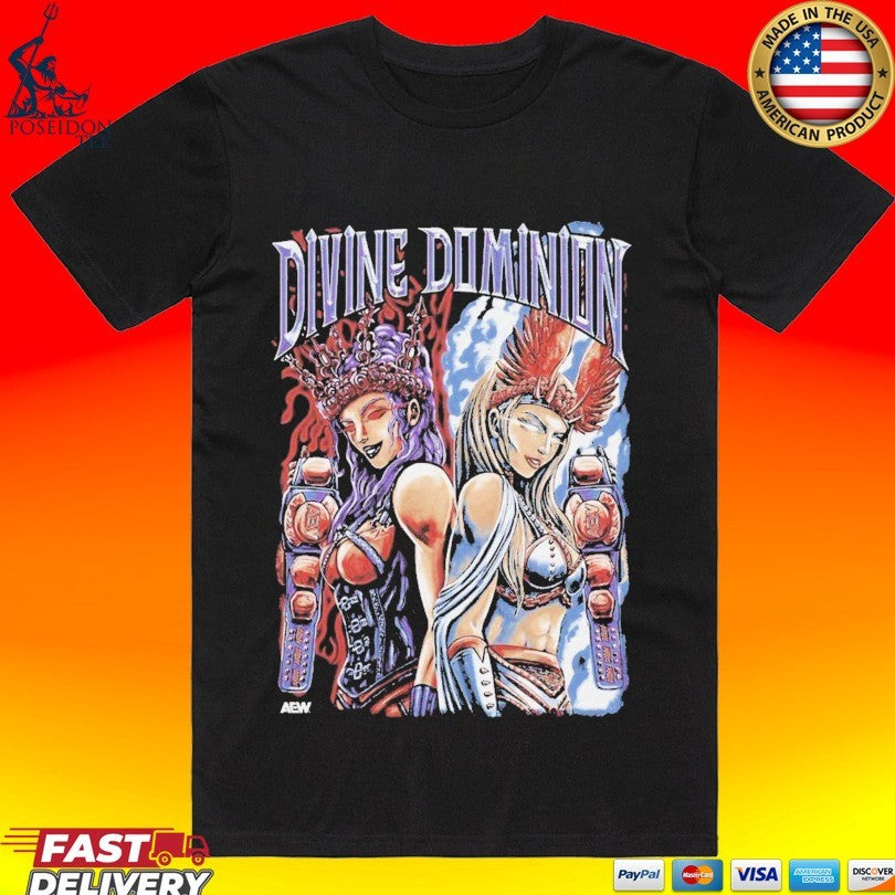 Megan Bayne And Lena Kross Divine Dominion - Adult & Kids T-Shirts, Sweatshirts & Hoodies apparel design preview 1