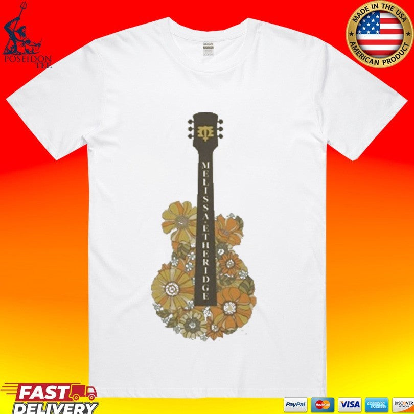 Melissa Etheridge Flower Guitar - Adult & Kids T-Shirts, Sweatshirts & Hoodies apparel design preview 1