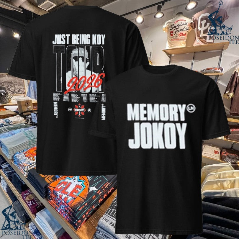 Memory Jo Koy Just Being Tour 2026 - Adult & Kids T-Shirts, Sweatshirts & Hoodies apparel design preview 1