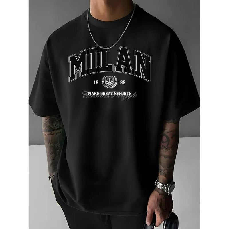 MILAN 1989 Print 100% Polyester Street Crew Neck - Adult & Kids T-Shirts, Sweatshirts & Hoodies apparel design preview 1