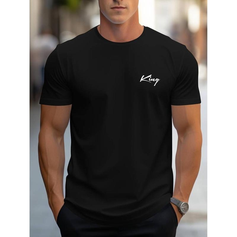 Casual Short Sleeve KING Print Classic Crew Neck - Adult & Kids T-Shirts, Sweatshirts & Hoodies apparel design preview 1