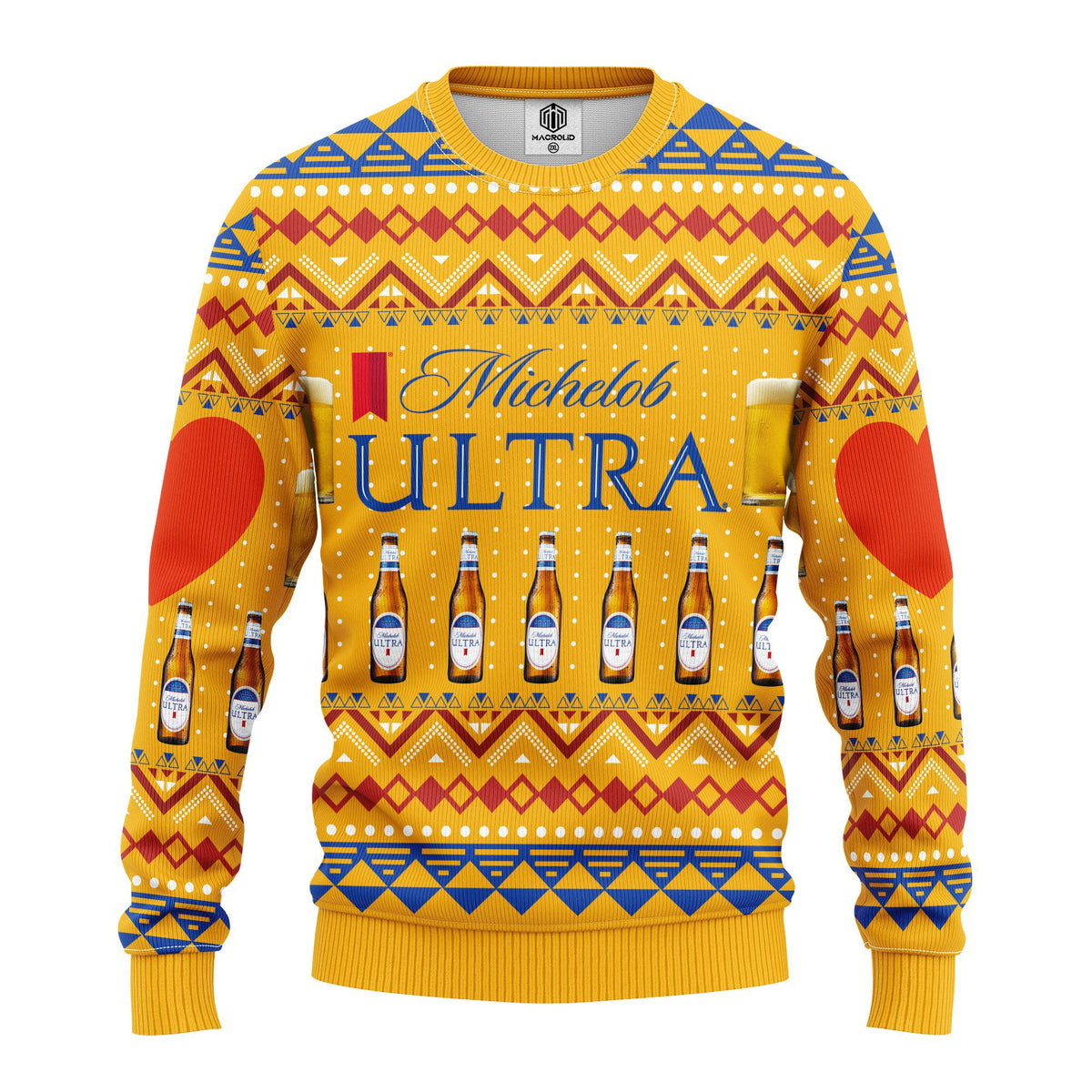 Michelobd 3D Ugly Christmas Sweater - Holiday Gift product image