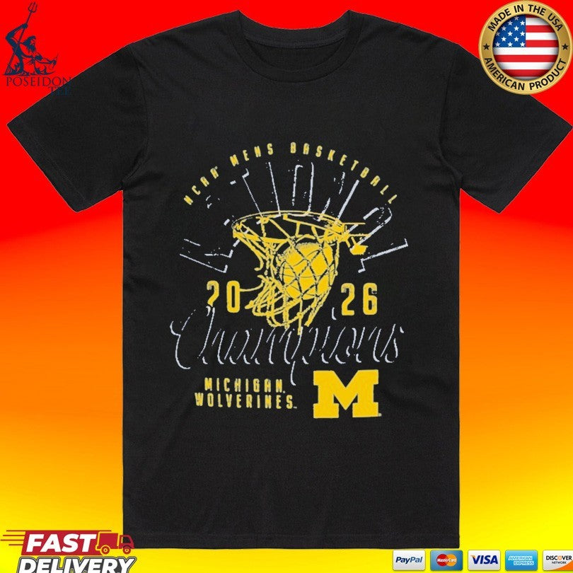 Michigan Wolverines Comfort Colors 2026 NCAA Men's - Adult & Kids T-Shirts, Sweatshirts & Hoodies apparel design preview 1