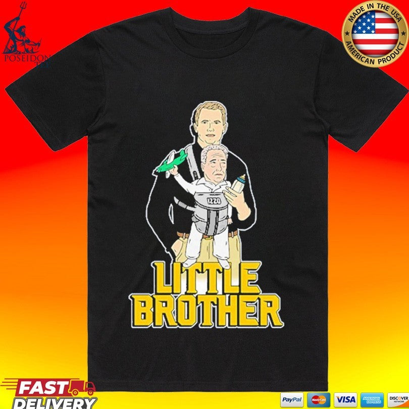 Michigan Wolverines Little Brother Men's Basketball - Adult & Kids T-Shirts, Sweatshirts & Hoodies apparel design preview 1