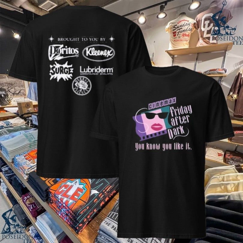 Microwave Salad Cinemax Friday After Dark You Know - Adult & Kids T-Shirts, Sweatshirts & Hoodies apparel design preview 1