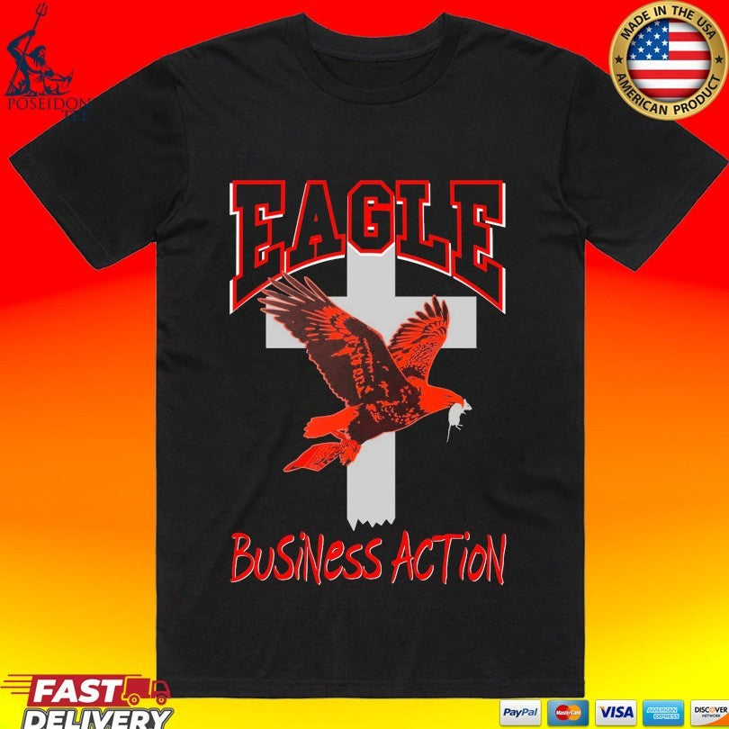 Milano Ovest Eagle Business Action - Adult & Kids T-Shirts, Sweatshirts & Hoodies apparel design preview 1