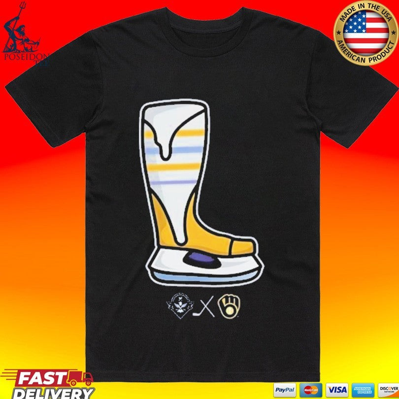 Milwaukee Brewers X Admirals Special - Adult & Kids T-Shirts, Sweatshirts & Hoodies apparel design preview 1