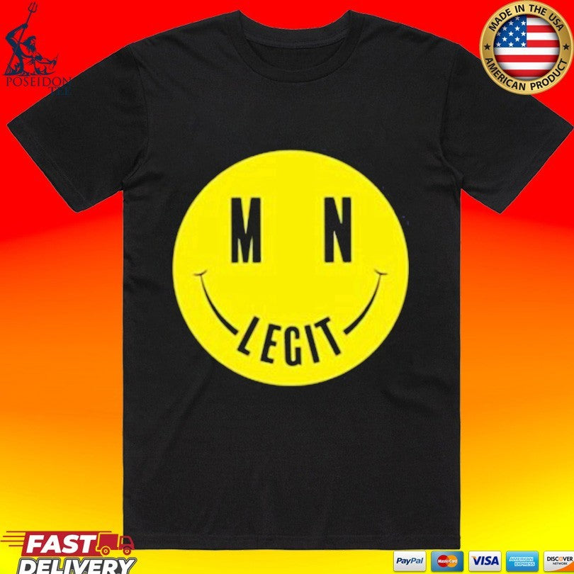 Mn Legit Smile - Adult & Kids T-Shirts, Sweatshirts & Hoodies apparel design preview 1